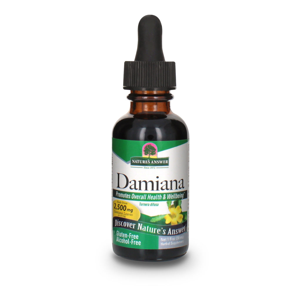 Damiaanblad alcoholvrije tinctuur 30ml Green Vitality Kaardeshop Nature's Answer