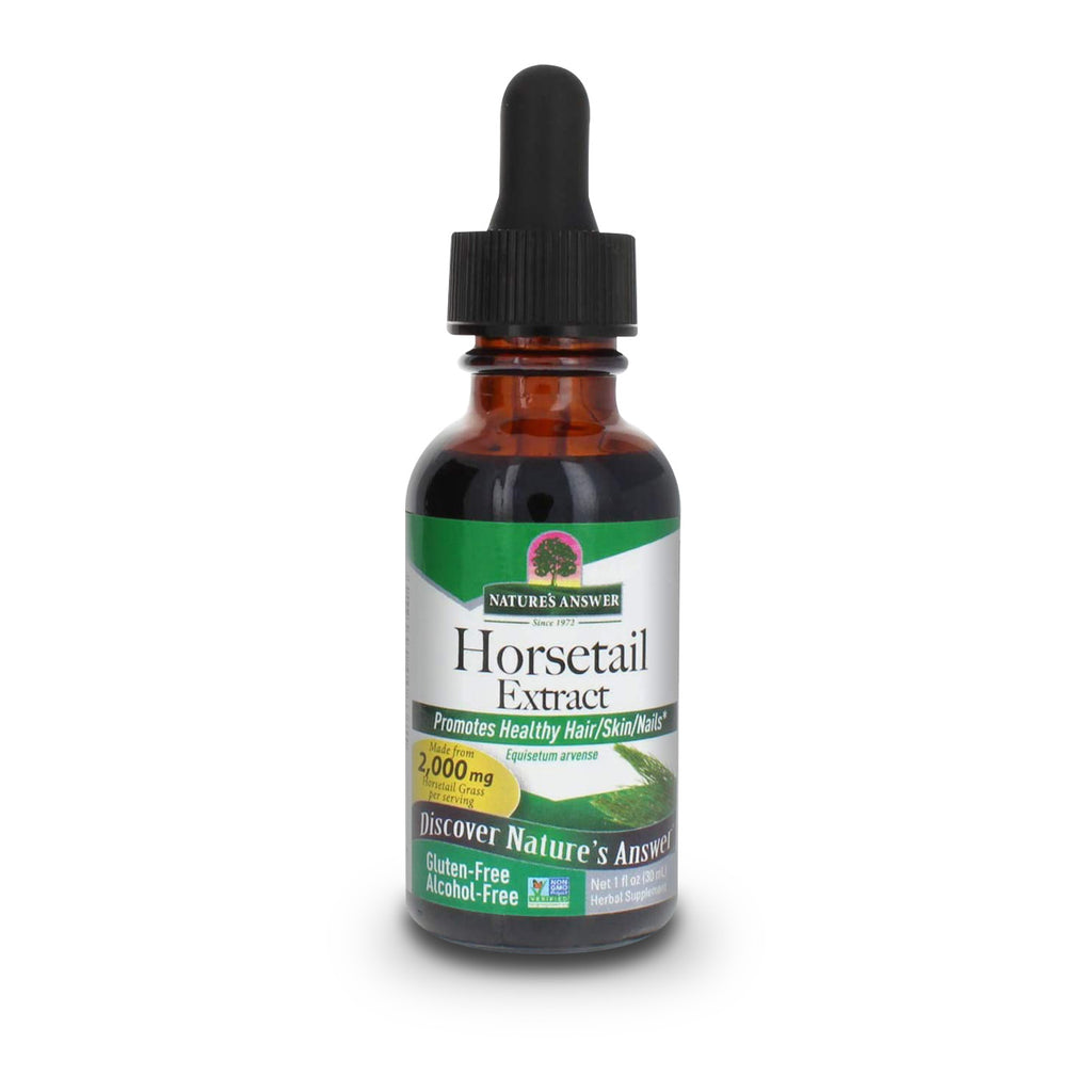 Heermoes alcoholvrije tinctuur 30 ml Green Vitality Kaardeshop Nature's Answer